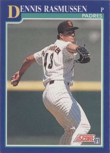 1991 Score - Dennis Rasmussen #457