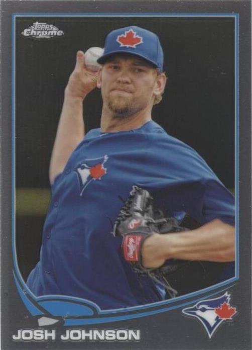 2013 Topps Chrome - Josh Johnson #77
