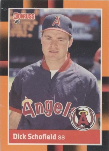 1988 Donruss Baseball's Best - Dick Schofield #195
