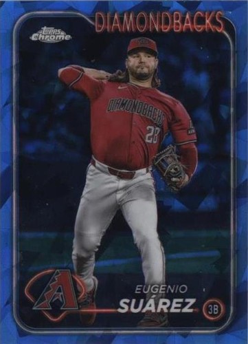 2024 Topps Chrome Update Series Sapphire Edition - Eugenio Suarez #USCS247