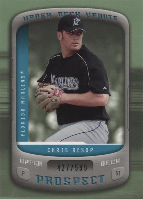 2005 Upper Deck Update - Chris Resop #110