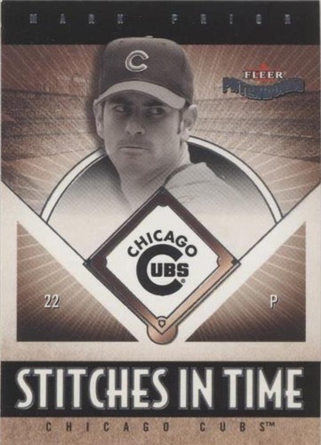 2004 Fleer Patchworks - Mark Prior #7ST