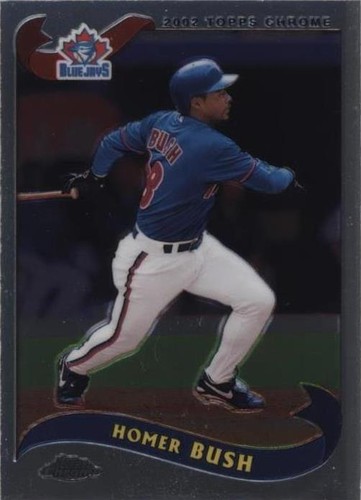 2002 Topps Chrome - Homer Bush #146