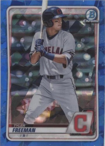 2020 Bowman Chrome Draft Sapphire Edition - Tyler Freeman #BD-78