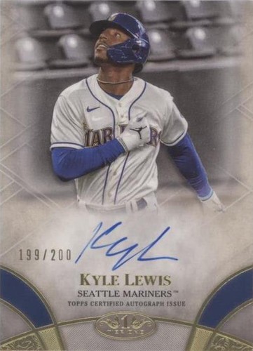 2021 Topps Tier One - Kyle Lewis #BOA-KL
