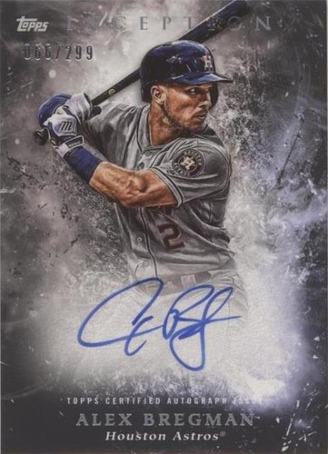 2018 Topps Inception - Alex Bregman #RES-AB