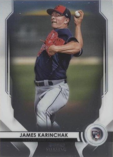 2020 Bowman Sterling - James Karinchak #BSR-61