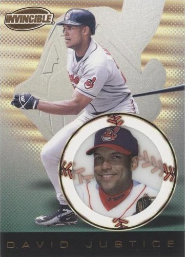 1999 Pacific Invincible - David Justice #44