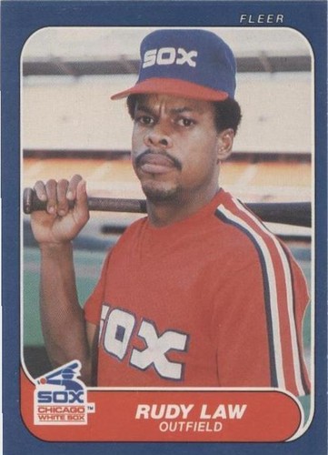 1986 Fleer - Rudy Law #211