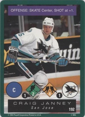 1995-96 Playoff One on One Challenge - Craig Janney #192