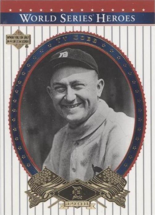 Héroes de la Serie Mundial Upper Deck 2002 - Ty Cobb #70