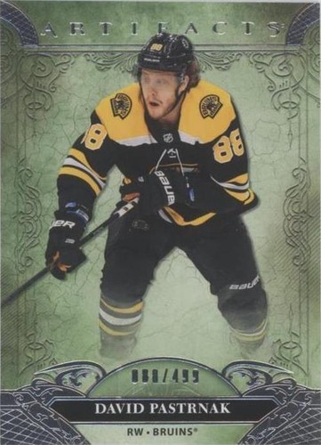 2020-21 Upper Deck Artifacts - David Pastrnak #132