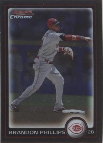 2010 Bowman Chrome - Brandon Phillips #34