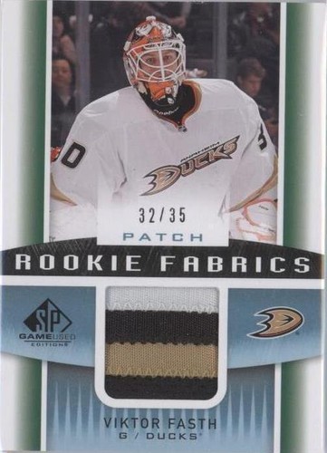 2013-14 SP Game Used Edition - Viktor Fasth #RF-VF