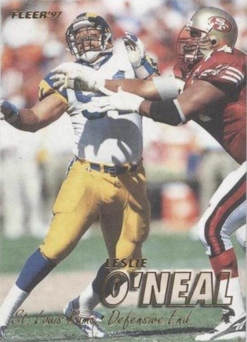 1997 Fleer Leslie O'Neal #160