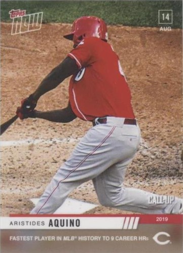 Aristides Aquino Topps Inception 直筆サイン Topps Inceptionブランドの歴史 - Topps Ripped