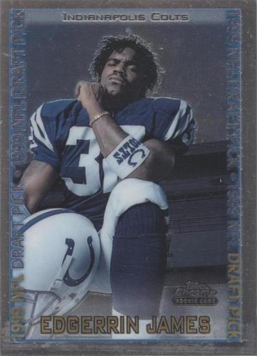 1999 Topps Chrome Edgerrin James #145