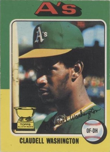 1975 O-Pee-Chee - Claudell Washington #647
