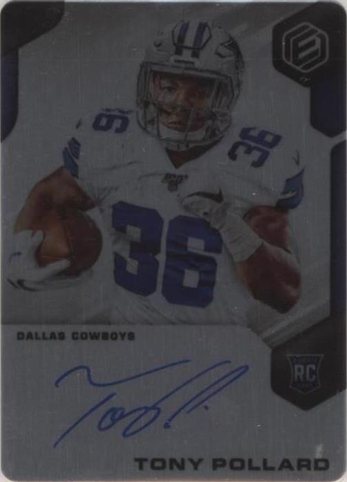 2019 Panini Elements Tony Pollard #197