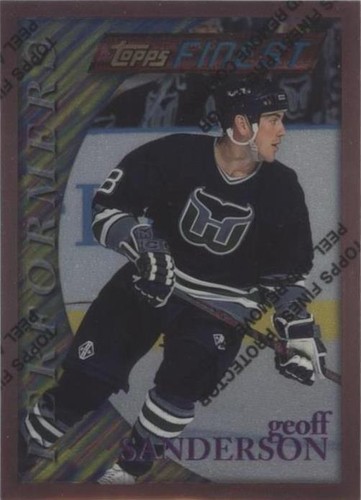 1995-96 Topps Finest - Geoff Sanderson #173