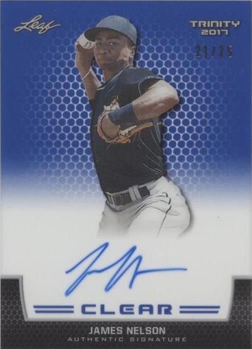 2017 Leaf Trinity - James Nelson #CA-JN1