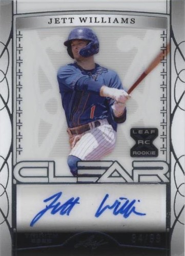 2022 Leaf Trinity - Jett Williams #CA-SG1