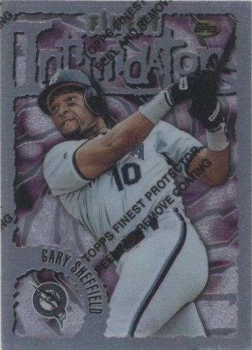 1996 Topps Finest - Gary Sheffield #60