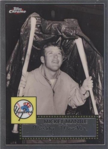 2007 Topps Chrome - Mickey Mantle #MMS8
