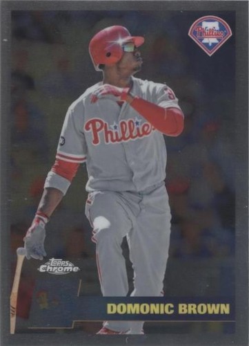 2011 Topps Chrome - Domonic Brown #VC47