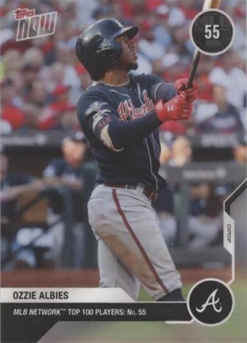 2020 Topps Now MLB Network Top 100 Players - Ozzie Albies #MN55