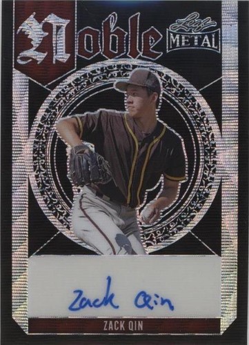 2023 Leaf Metal - Zack Qin #N-ZQ1