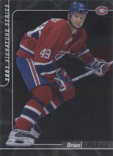 2000-01 In the Game Be A Player Signature Series - Brian Savage #76