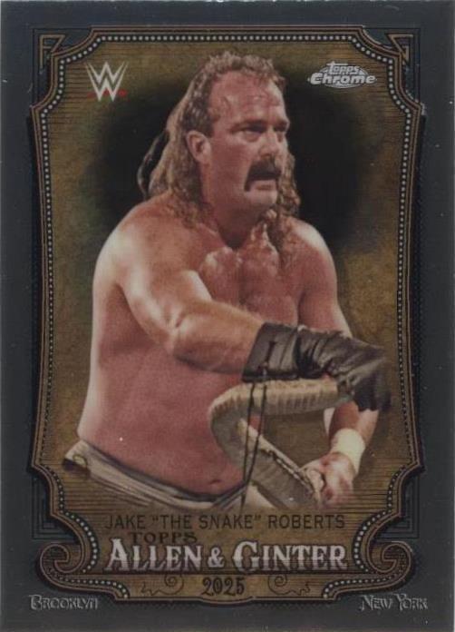 2025 Topps Chrome WWE - Jake "The Snake" Roberts #AG-JTS