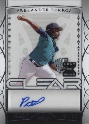 2022 Leaf Trinity - Prelander Berroa #CA-IW1
