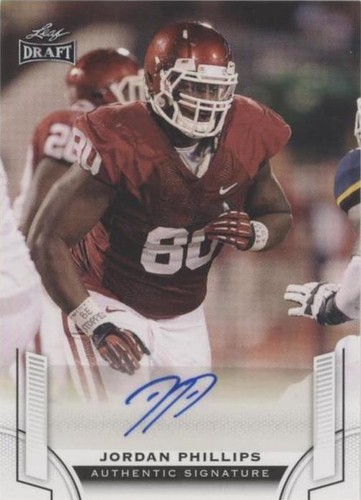 2015 Leaf Draft Jordan Phillips #BA-JP1
