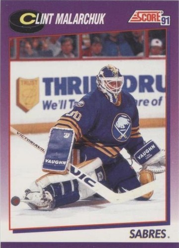 1991-92 Score American - Clint Malarchuk #438