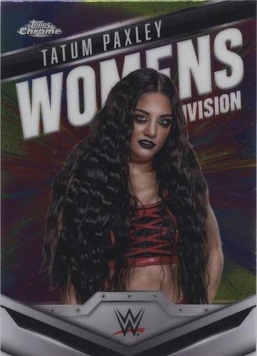 2025 Topps Chrome WWE Tatum Paxley #105 X-Fractor | eBay