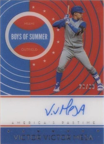 2019 Panini Chronicles - Victor Victor Mesa #BOS-VV
