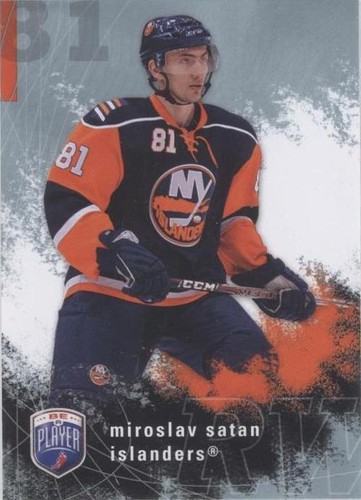 2007-08 Upper Deck Be a Player - Miroslav Satan #123