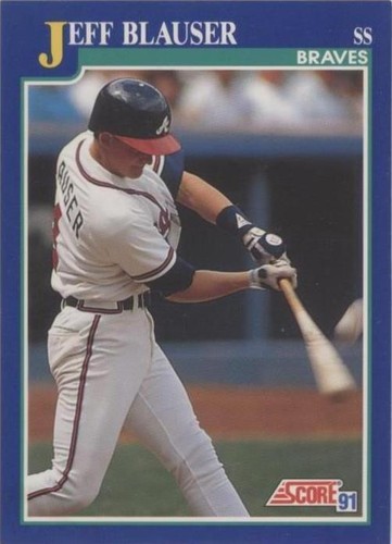1991 Score - Jeff Blauser #52