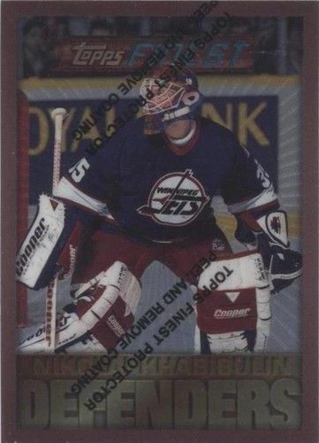 1995-96 Topps Finest - Nikolai Khabibulin #63
