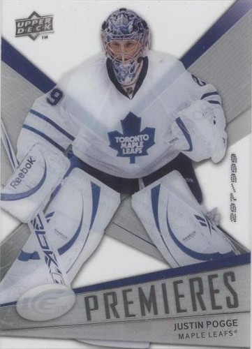 2008-09 Upper Deck Ice - Justin Pogge #129
