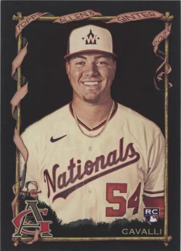2023 Topps Allen & Ginter X - Cade Cavalli #124