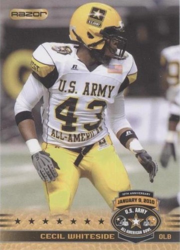 2010 Razor U.S. Army All-American Bowl Cecil Whiteside #23