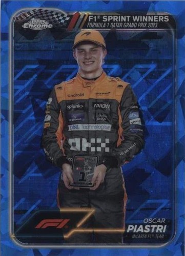 2024 Topps Chrome Sapphire Edition Formula 1 - Oscar Piastri #151
