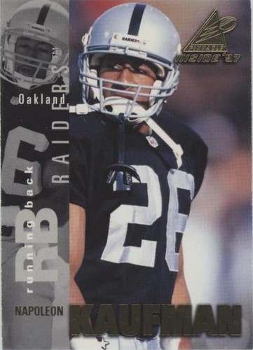 1997 Pinnacle Inside Napoleon Kaufman #86