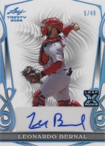 2023 Leaf Trinity - Leonardo Bernal #BA-LB1