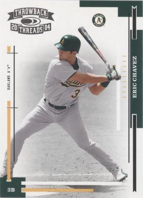 Donruss Throwback Threads 2004 - Eric Chávez #145