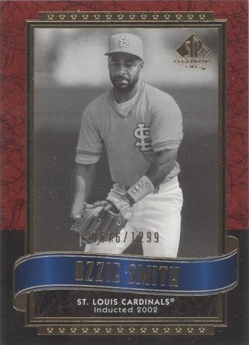 2003 SP Legendary Cuts - Ozzie Smith #96