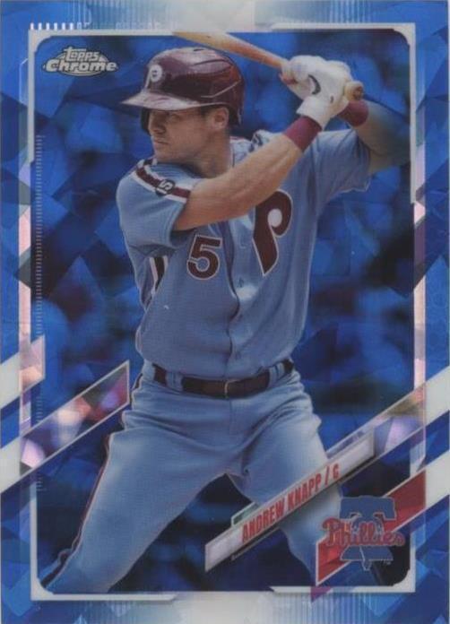 2021 Topps Chrome Update Series Sapphire Edition - Andrew Knapp #US164